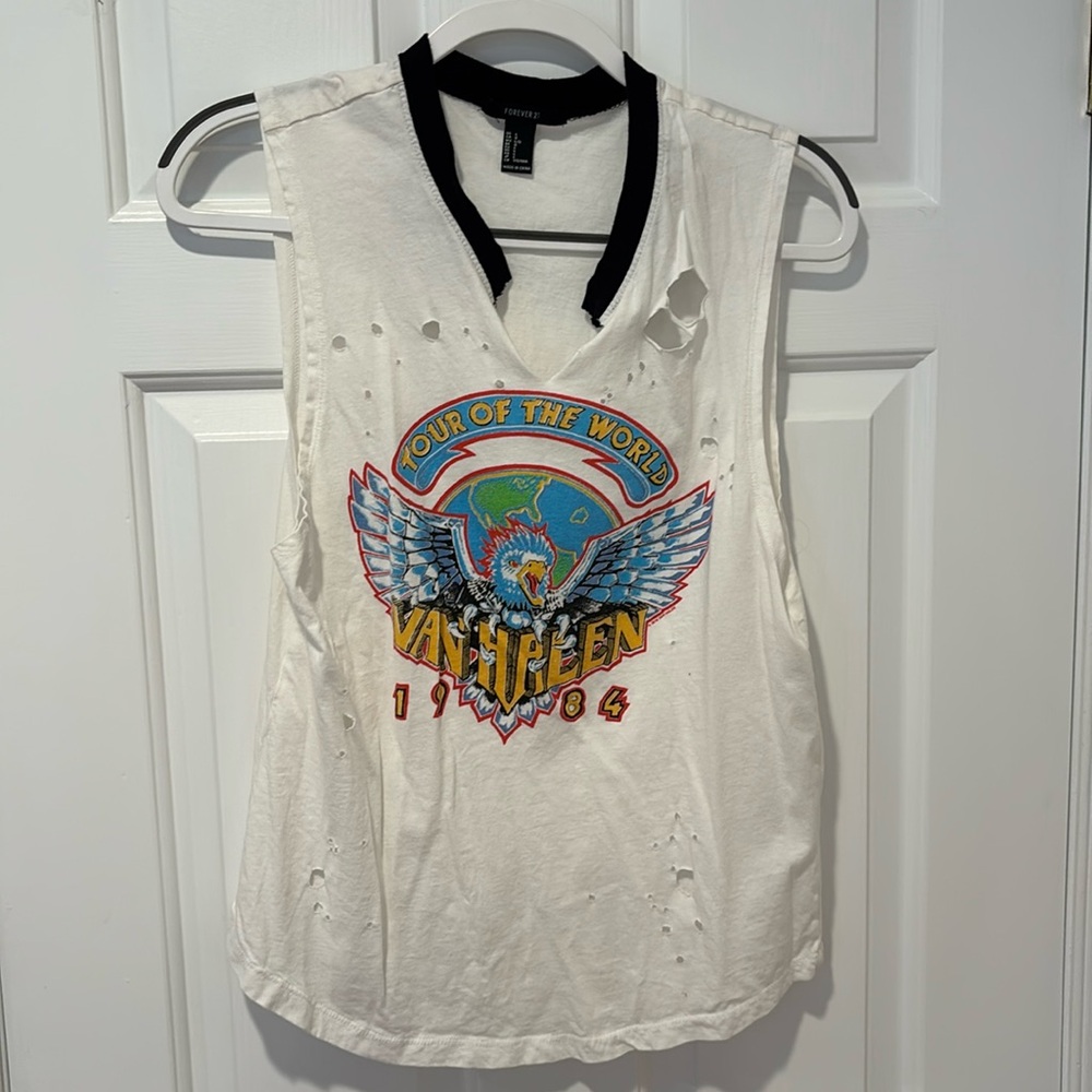 Women’s Van Halen tank top size large from Forever 21